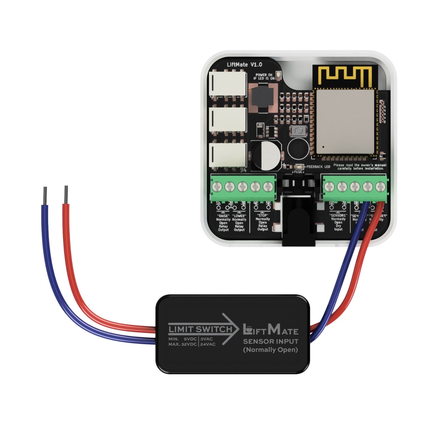 Additional Limit Switch Sensor