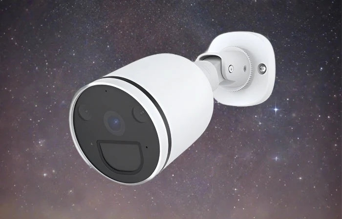 Outdoor Wi-Fi Security Camera with Installed Activation Code