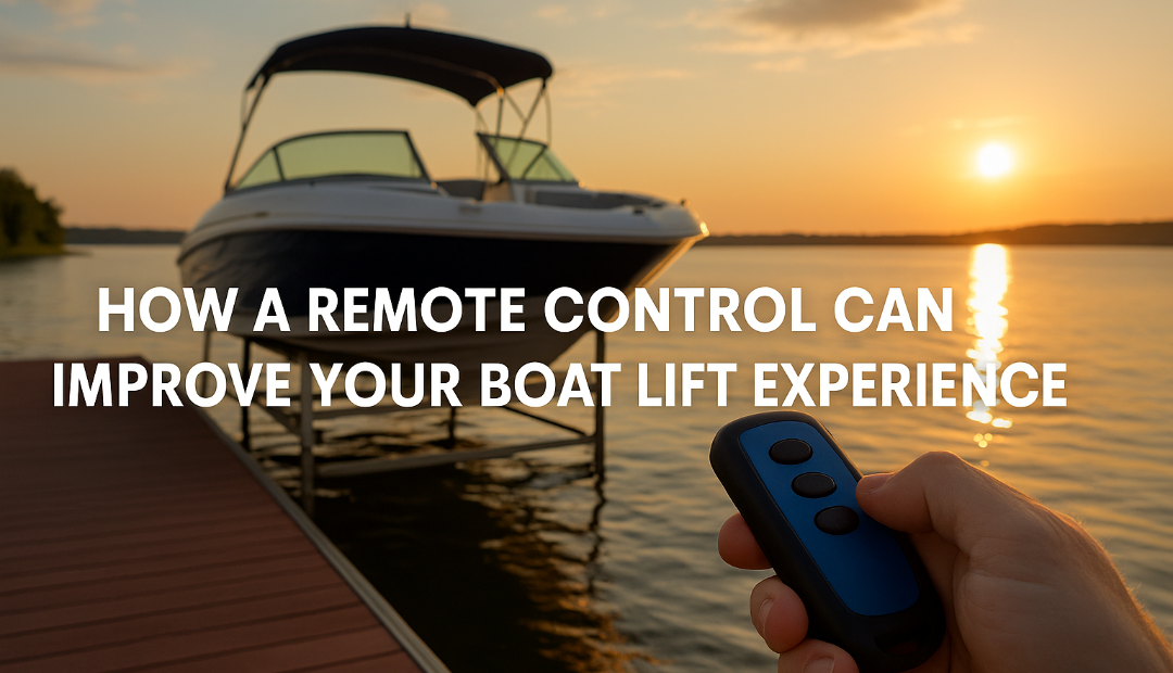 How a Remote Control Can Improve Your Boat Lift Experience